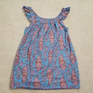 Paisley Print Dress